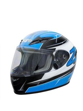 Motorcycle Kart Racing helmet ZAMP FS-9 HELMET Motorcycle Gear sz M Medium